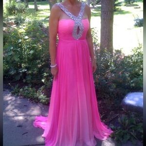 Glam Prom / evening dress - Size 10 - GLITZ